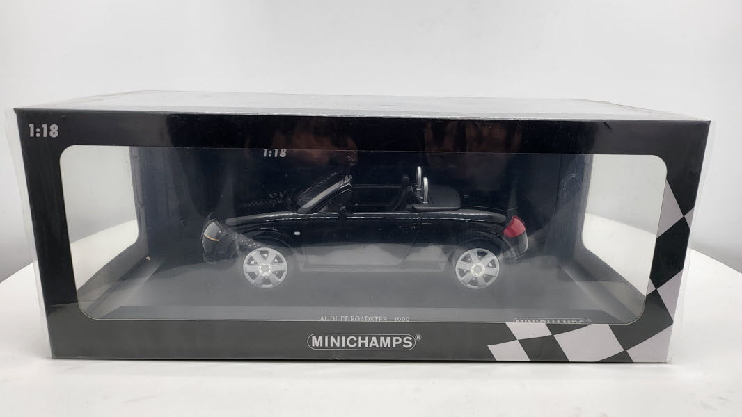 Audi TT Roadster zwart 1999 Minichamps 1:18