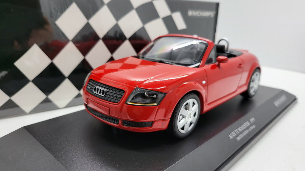 Audi TT Roadster rood 1999 Minichamps 1:18