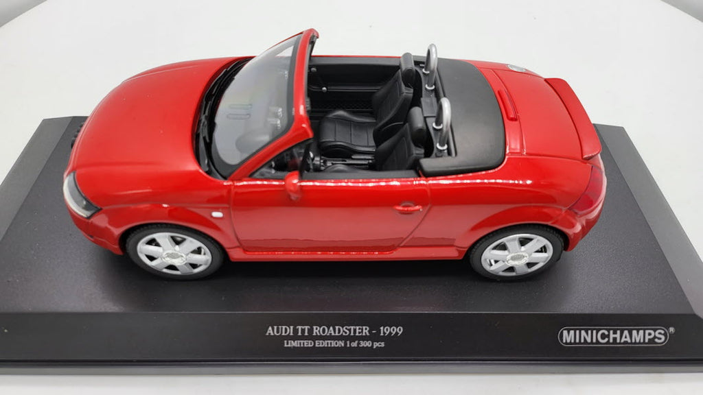 Audi TT Roadster rood 1999 Minichamps 1:18