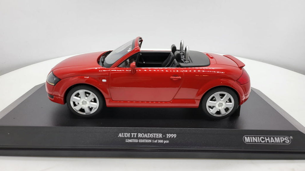 Audi TT Roadster rood 1999 Minichamps 1:18