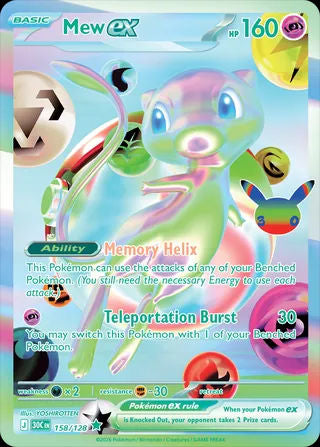 158/128 Mew ex - 30th Celebration (30C - ENG)