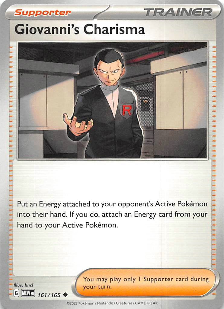 161/165 Giovanni's Charisma - MEW (ENG)