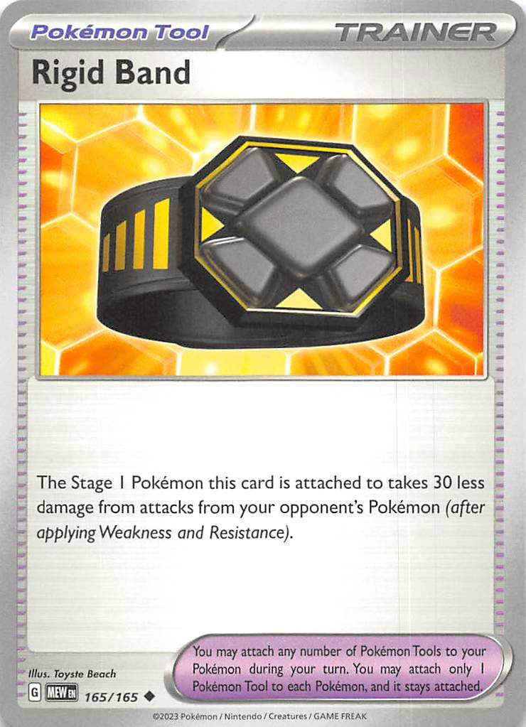 165/165 Rigid Band - MEW (ENG)