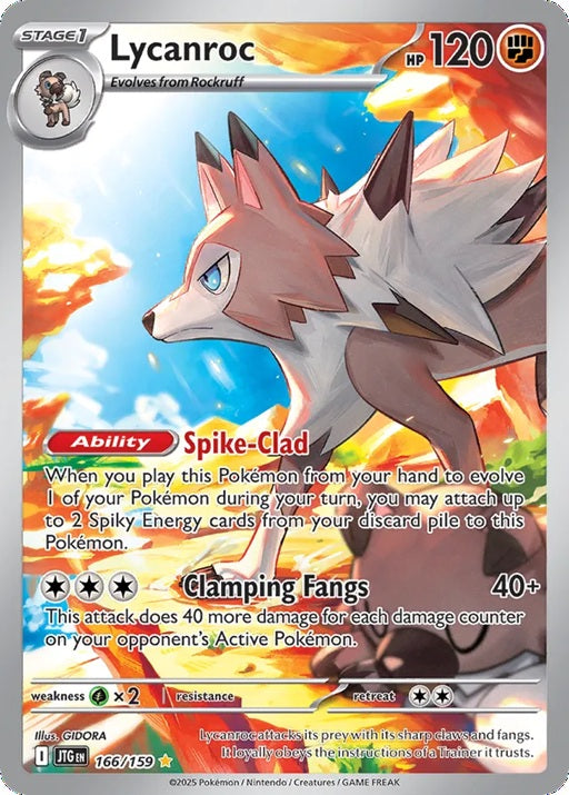 166/159 Lycanroc - JTG (ENG)