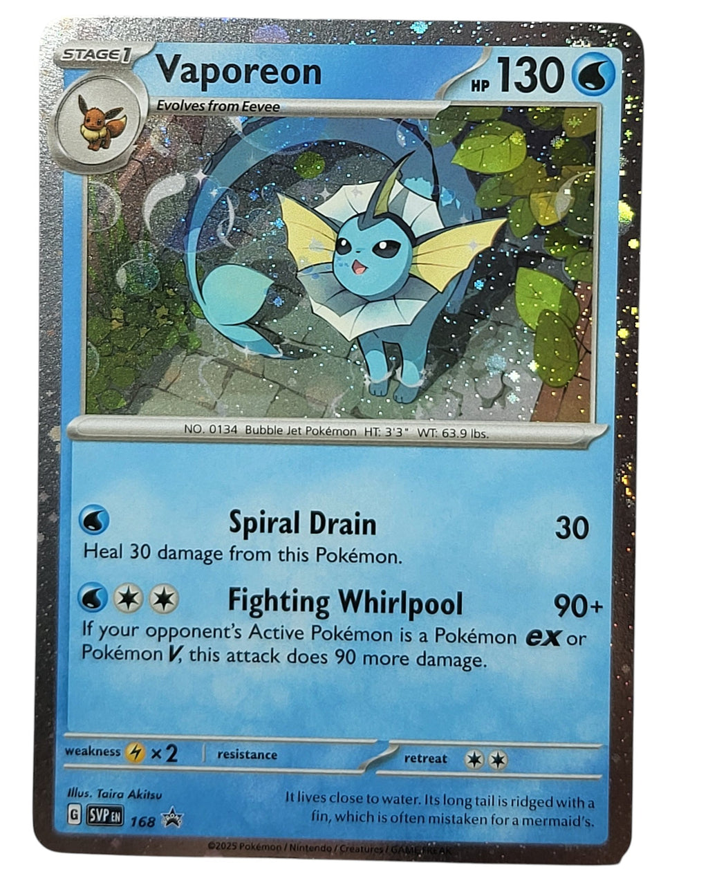 168/SVP Vaporeon - promo - SVP (ENG)