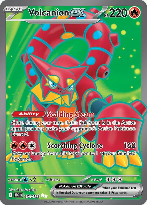171/159 Volcanion ex - JTG (ENG)