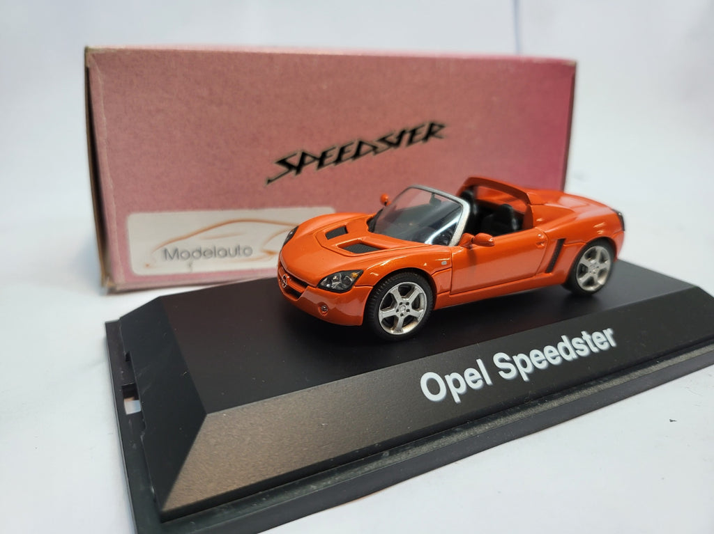 Schuco Opel Speedster Dealer Edition Oranje 2001 - Schaal 1:43