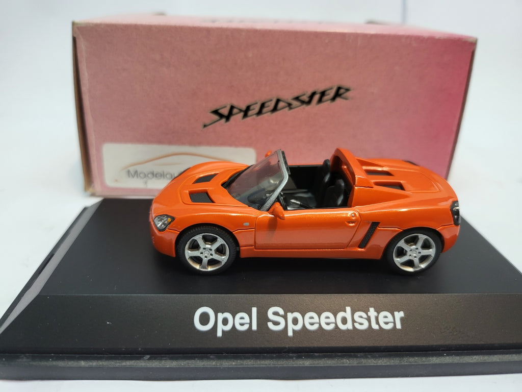 Schuco Opel Speedster Dealer Edition Oranje 2001 - Schaal 1:43