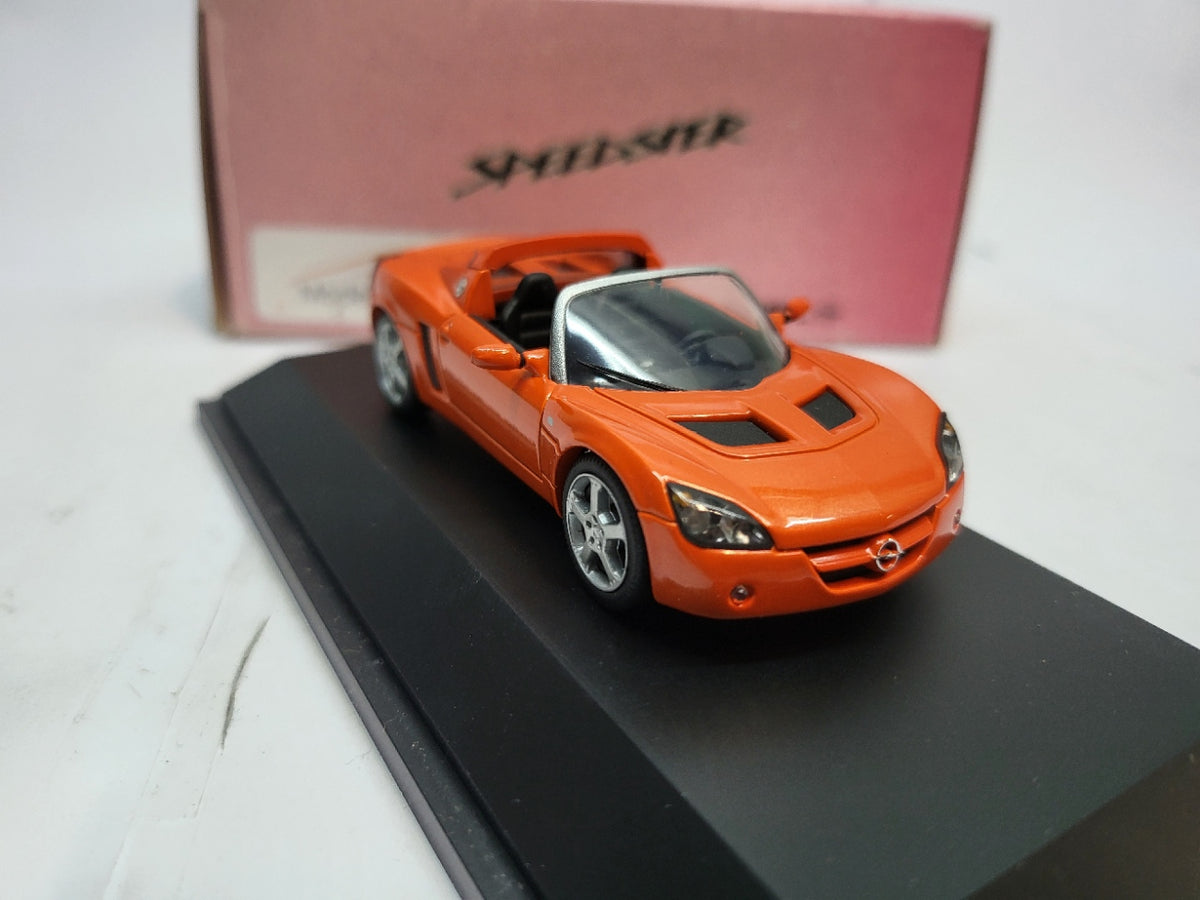 Schuco Opel Speedster Dealer Edition Oranje 2001 - Schaal 1:43