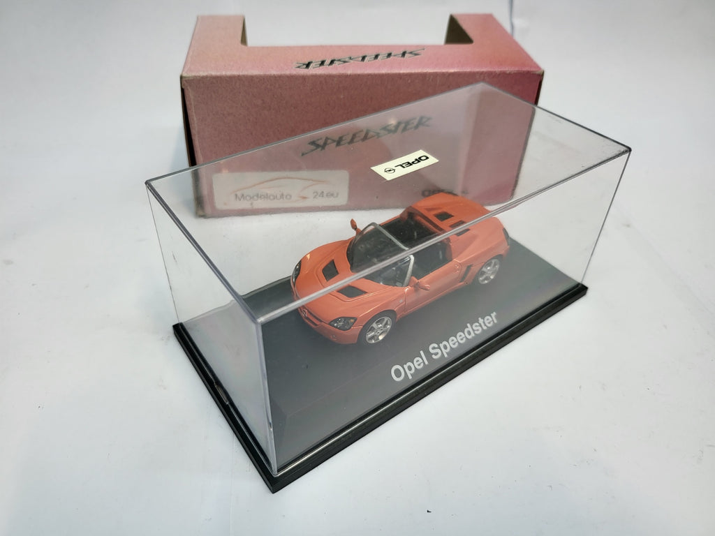 Schuco Opel Speedster Dealer Edition Oranje 2001 - Schaal 1:43