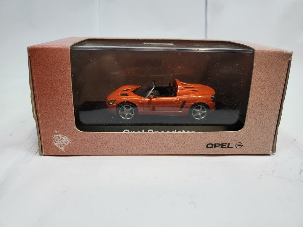 Schuco Opel Speedster Dealer Edition Oranje 2001 - Schaal 1:43