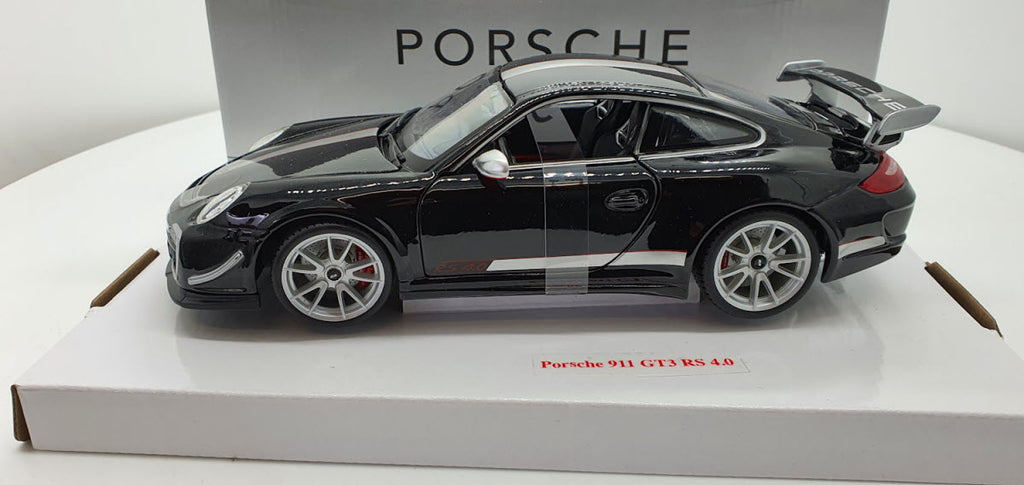 Bburago Porsche 911 GT3-RS 4.0 Black - Schaal 1:18