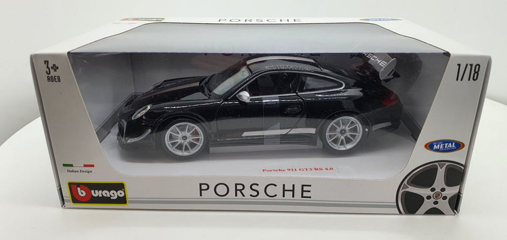 Bburago Porsche 911 GT3-RS 4.0 Black - Schaal 1:18
