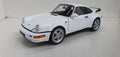 Welly: Porsche 911 (964) Turbo Wit - Schaal 1:18