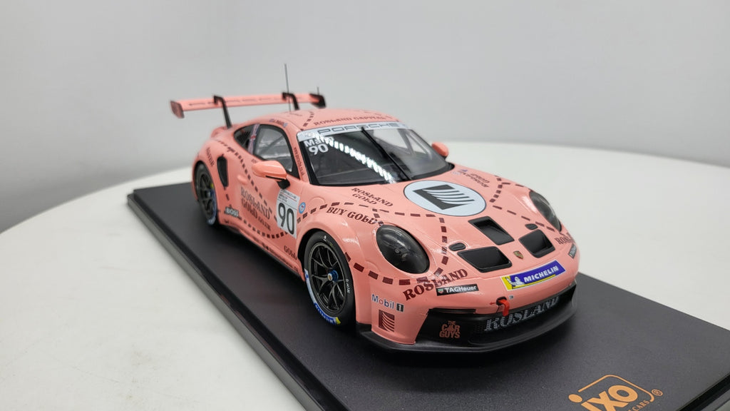 IXO: Porsche 911 GT3 Cup - Brands Hatch 2023 #90 J.Malin - Schaal 1:18