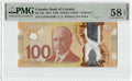 P-73c - Canada 100 Dollars 2011 AUnc Polymer PMG 58 EPQ