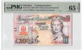 P-031a Gibraltar 20 Pounds 2004 Unc PMG 65 EPQ