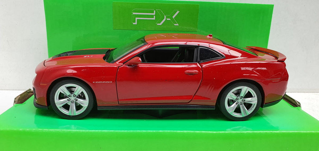 Chevrolet Camaro ZL1 Donker Rood 2012 Welly 1:24