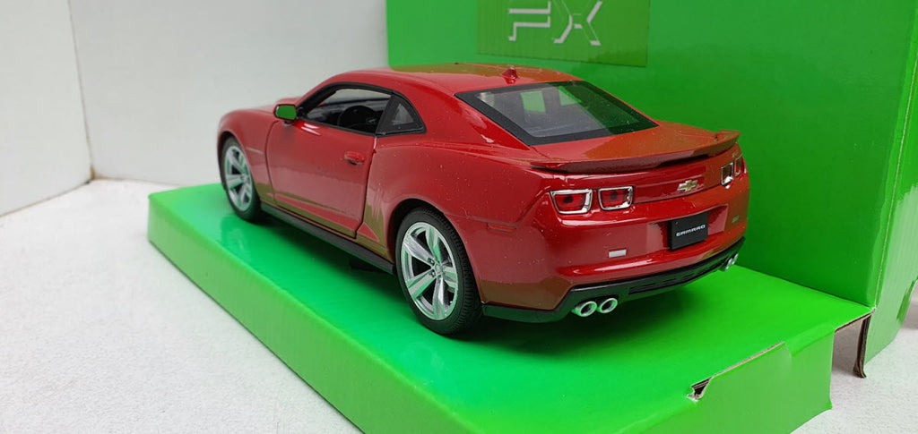 Chevrolet Camaro ZL1 Donker Rood 2012 Welly 1:24