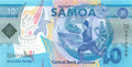 P-45a Samoa 10 Tala 2019 Unc *XVI Pacific Games* Polymer