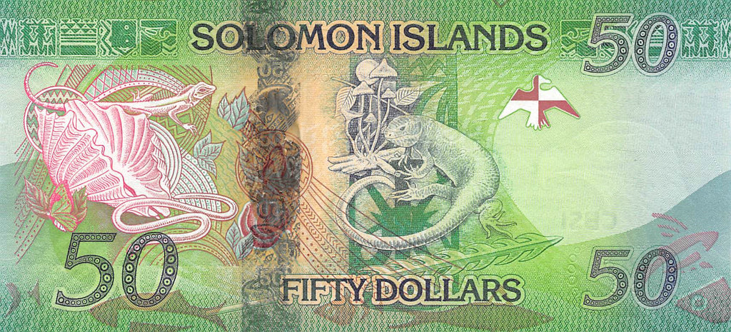 P-035 Solomon Islands 50 Dollars 2013 Unc