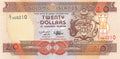 P-021a Solomon Islands 20 Dollars 1996 Unc