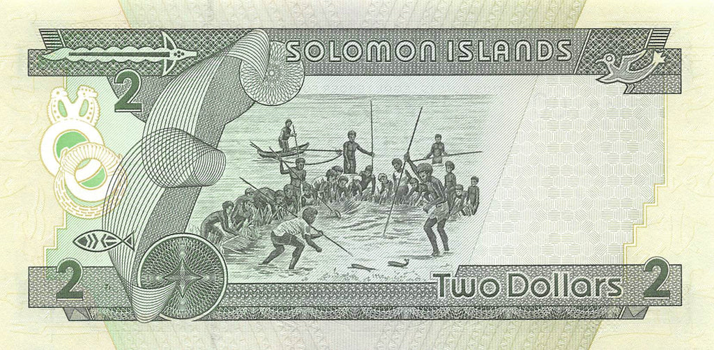 P-018a Solomon Islands 2 Dollars 1997 Unc