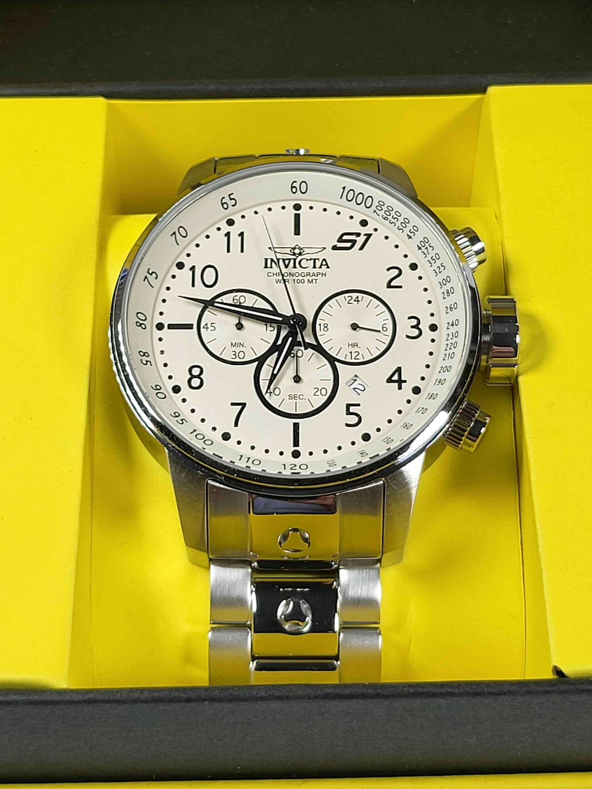 Invicta S1 Rally Heren Horloge - 48mm