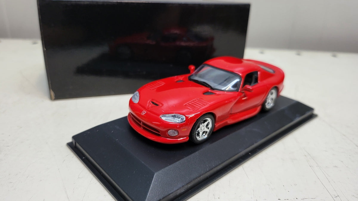 Minichamps Dodge Viper Coupé Rood 1993 - Schaal 1:43