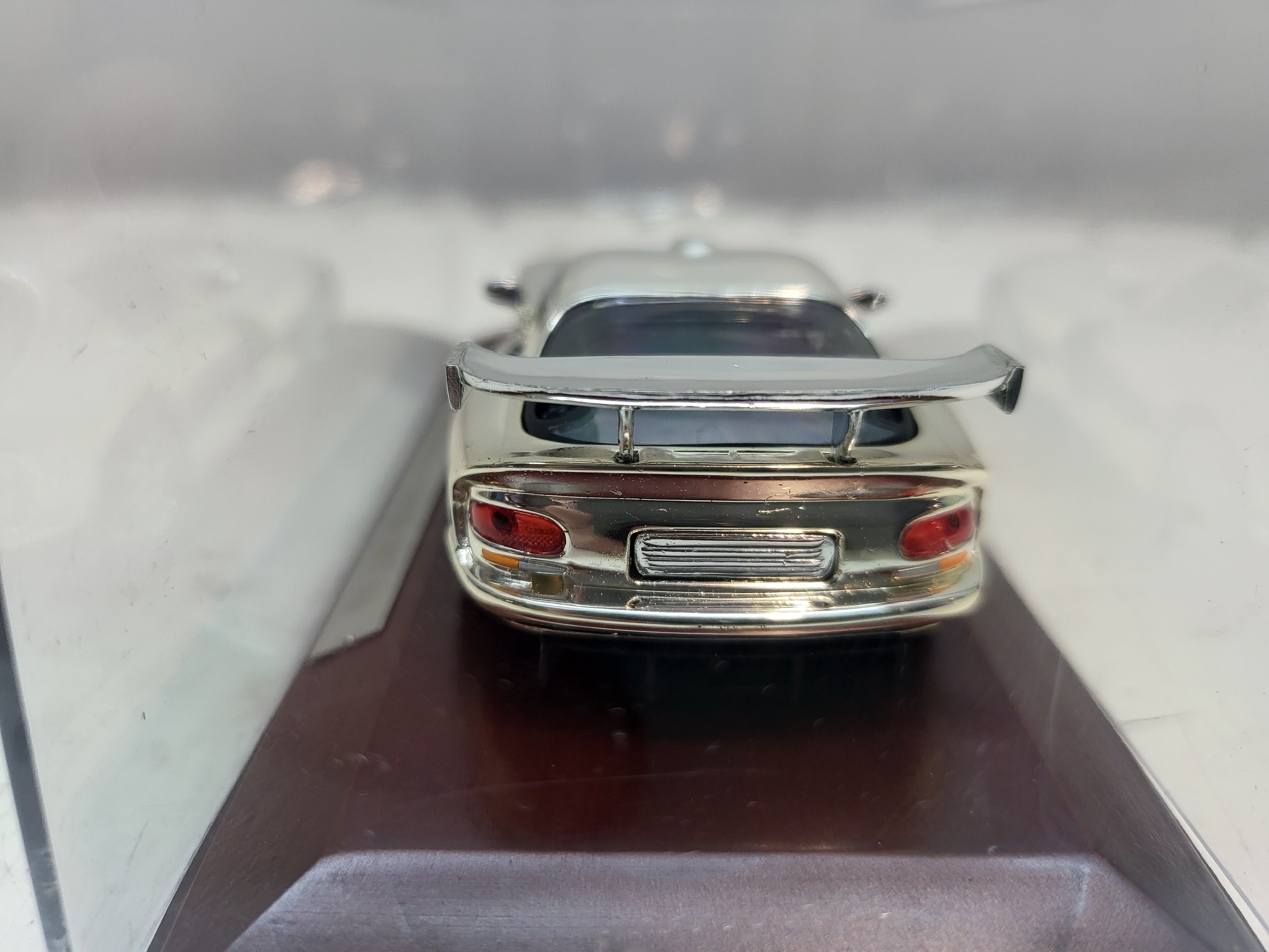 Atlas Chrysler Viper SRT-10 Zilver/Chrome - Schaal 1:43