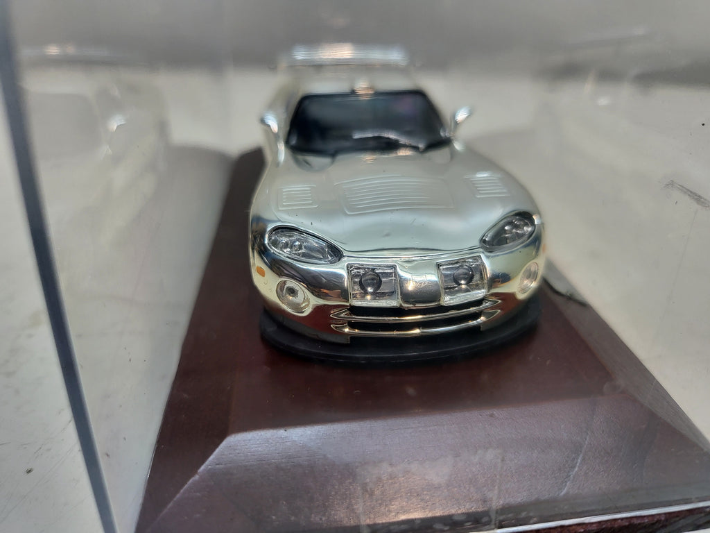 Atlas Chrysler Viper SRT-10 Zilver/Chrome - Schaal 1:43