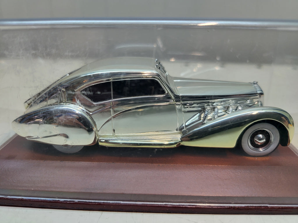 Atlas Delage D8 120 Zilver/Chrome - Schaal 1:43