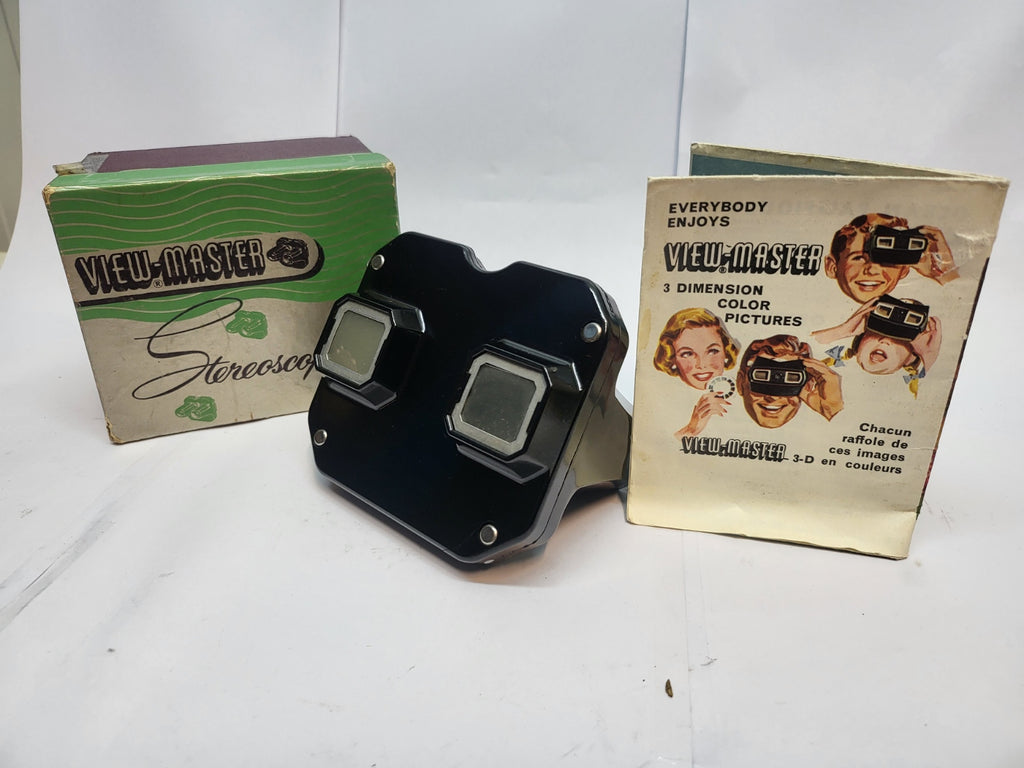 Vintage Sawyer's View-Master Bakeliet Jaren 50 – Met Doos en Boekje