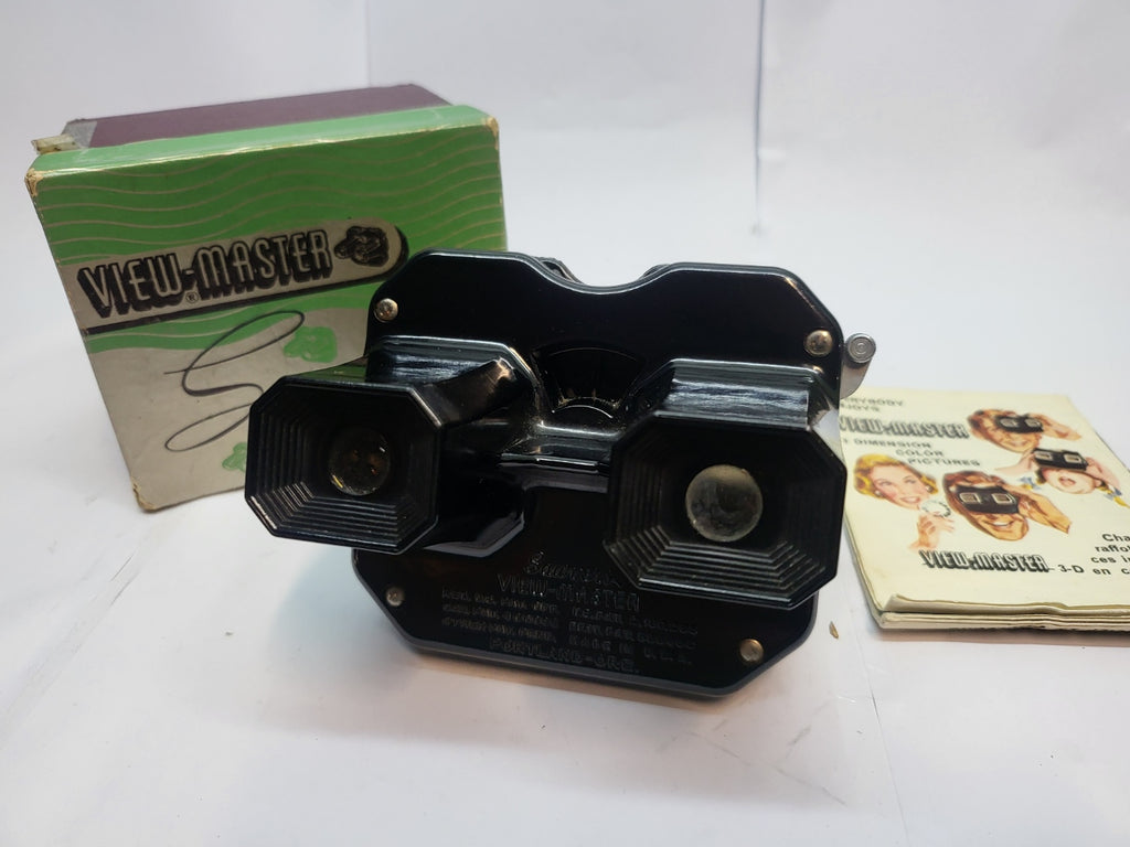 Vintage Sawyer's View-Master Bakeliet Jaren 50 – Met Doos en Boekje