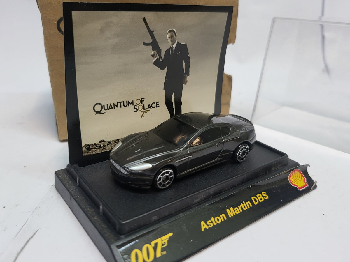 Shell Aston Martin DBS James Bond Quantum of Solace Grijs - 1:64