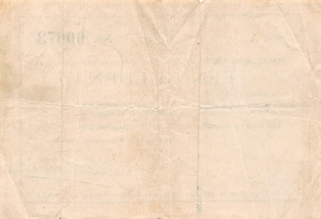 Netherlands-Amsterdam 1 Gulden 1914 Vf