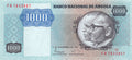 P-121b - Angola 1000 Kwansas 1987 Unc