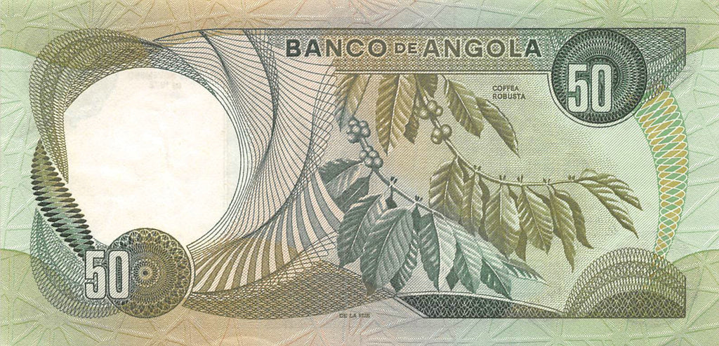P-100a - Angola 50 Escudos 1972 Xf