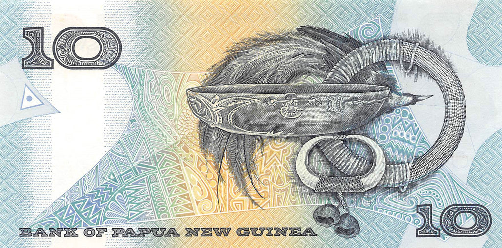 P-017a Papua New Guinea 10 Kina 1998 Unc