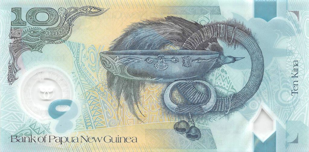 P-030a Papua New Guinea 10 Kina 2008 Unc