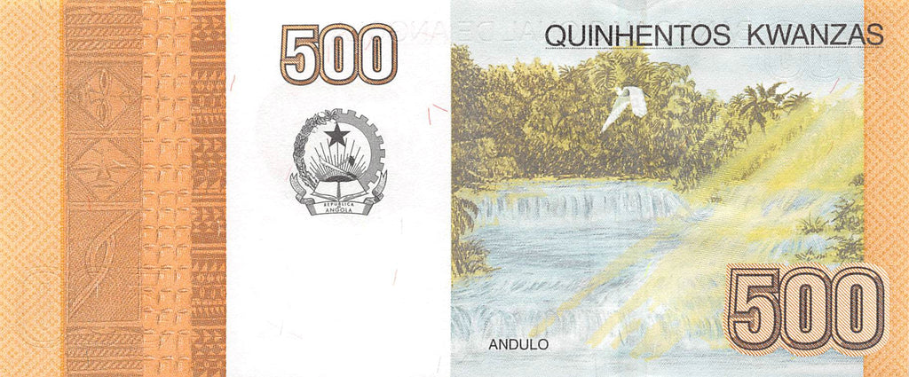 P-155a Angola 500 Kwansas 2012 Unc