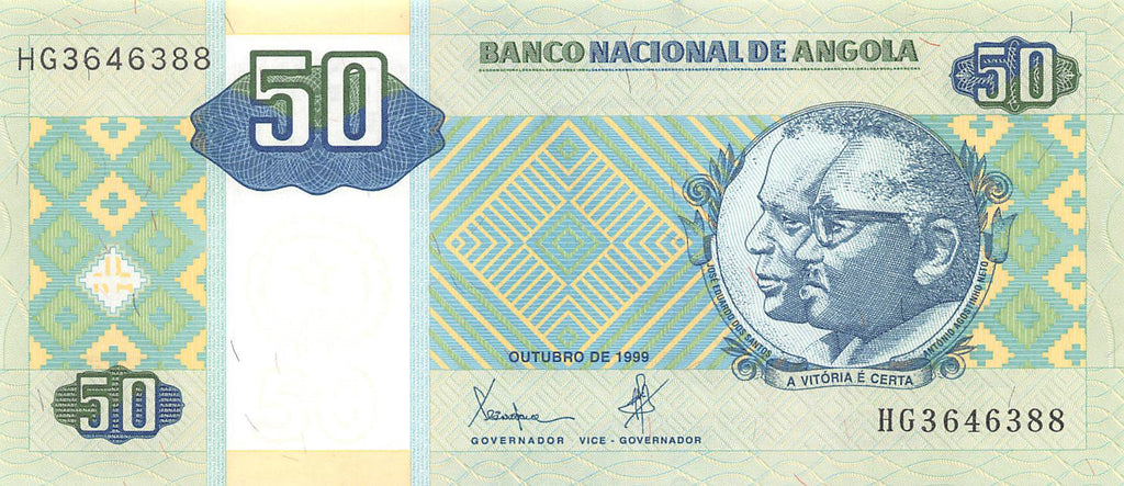 P-146a Angola 50 Kwansas 1999 Unc