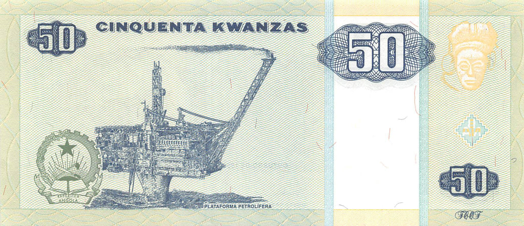 P-146a Angola 50 Kwansas 1999 Unc