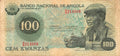 P-115a Angola 100 Kwanzas 1979 Good