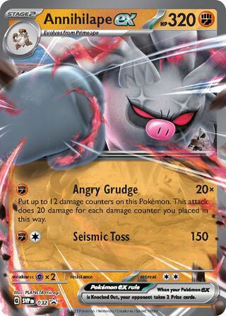 032/Promo Annihilape ex - Black Star Promos (SVP - ENG)