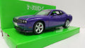 Dodge Challenger SRT Paars/Zilver 2012 Welly 1:24