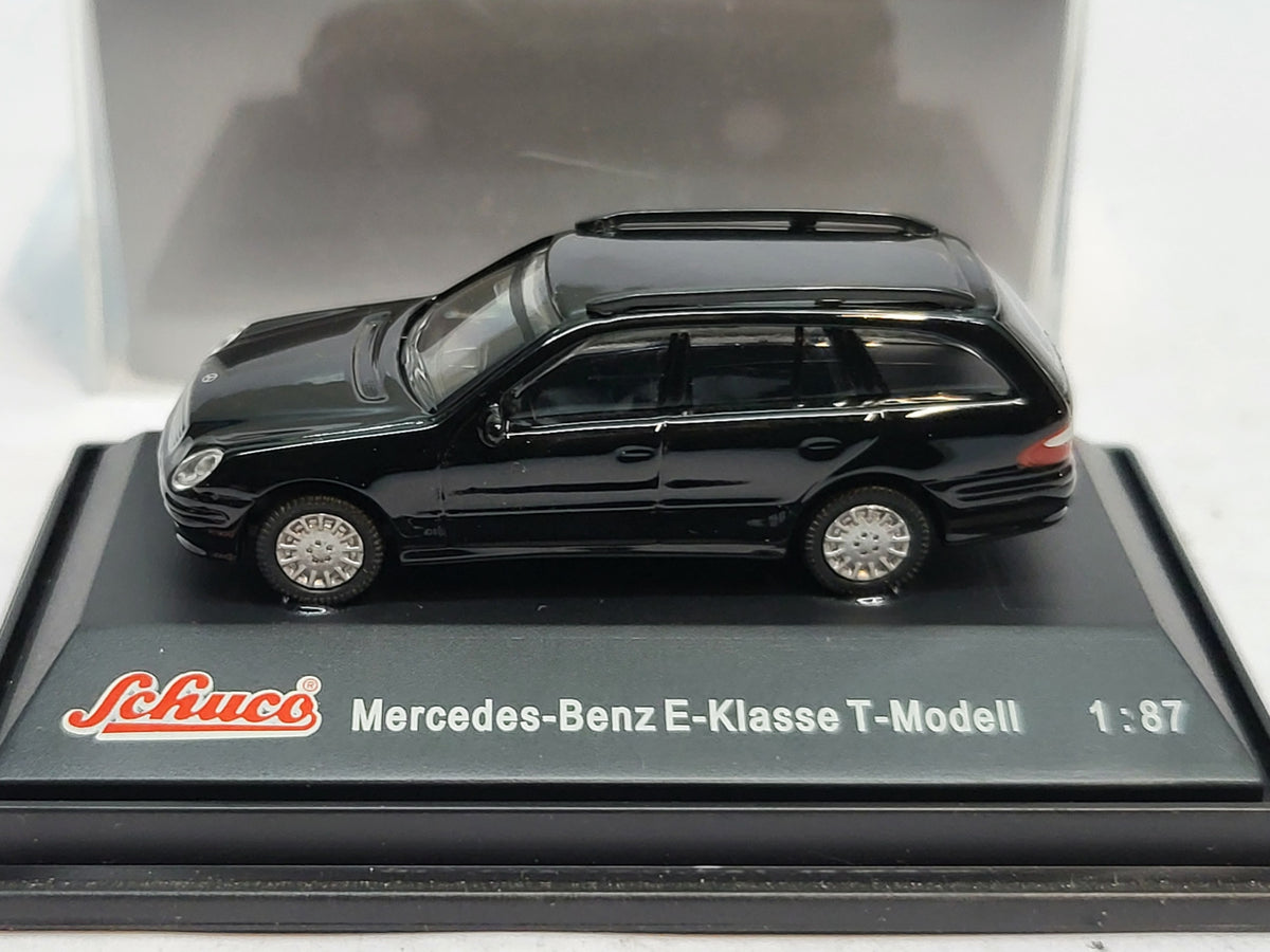 Mercedes-Benz E-Klasse T-Modell Zwart - Schuco 1:87