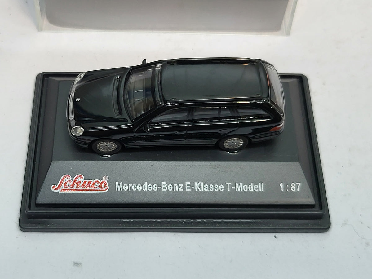 Mercedes-Benz E-Klasse T-Modell Zwart - Schuco 1:87