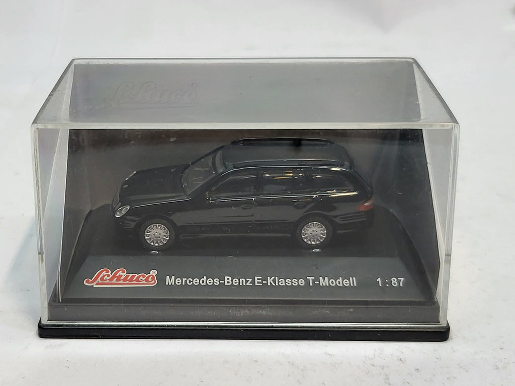 Mercedes-Benz E-Klasse T-Modell Zwart - Schuco 1:87