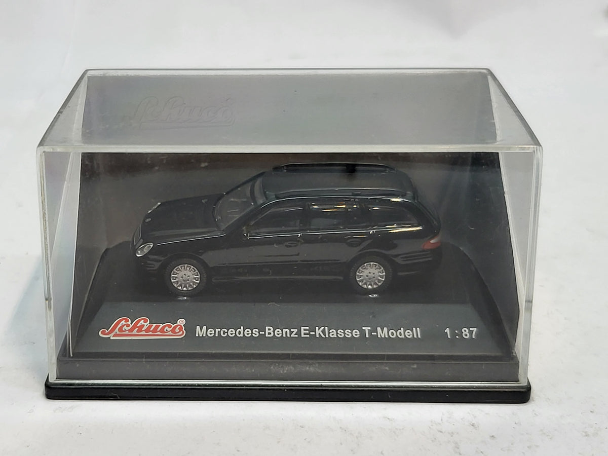 Mercedes-Benz E-Klasse T-Modell Zwart - Schuco 1:87